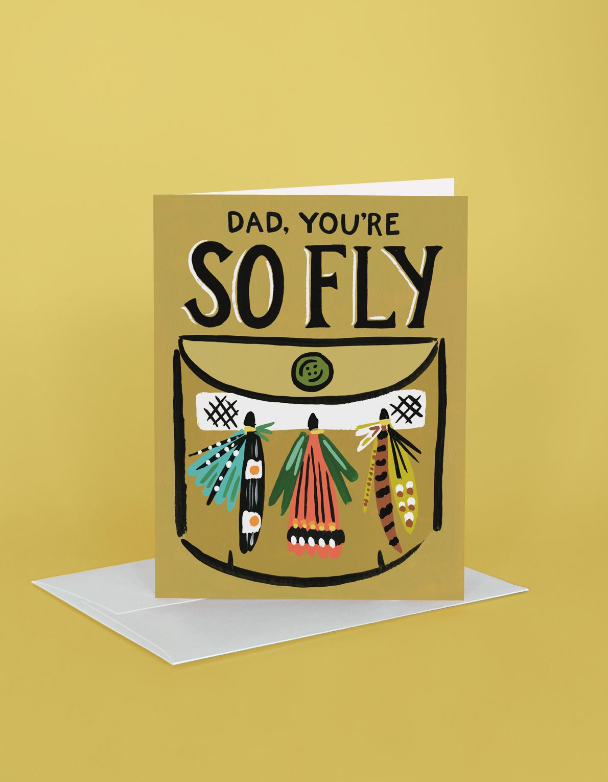 Father's Day Greeting Card | Dad is So Fly