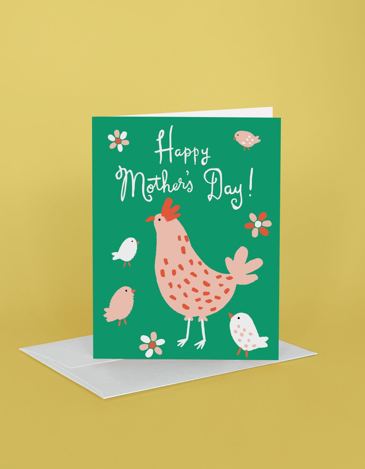 Mother's Day Greeting Card | Chickens