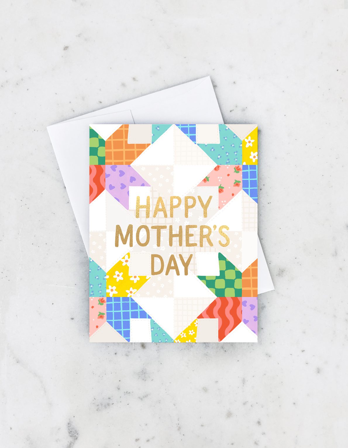 Mother's Day Greeting Card | Quilt