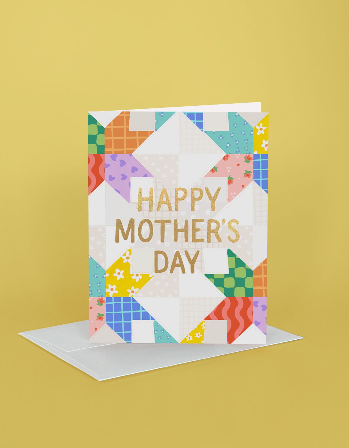Mother's Day Greeting Card | Quilt