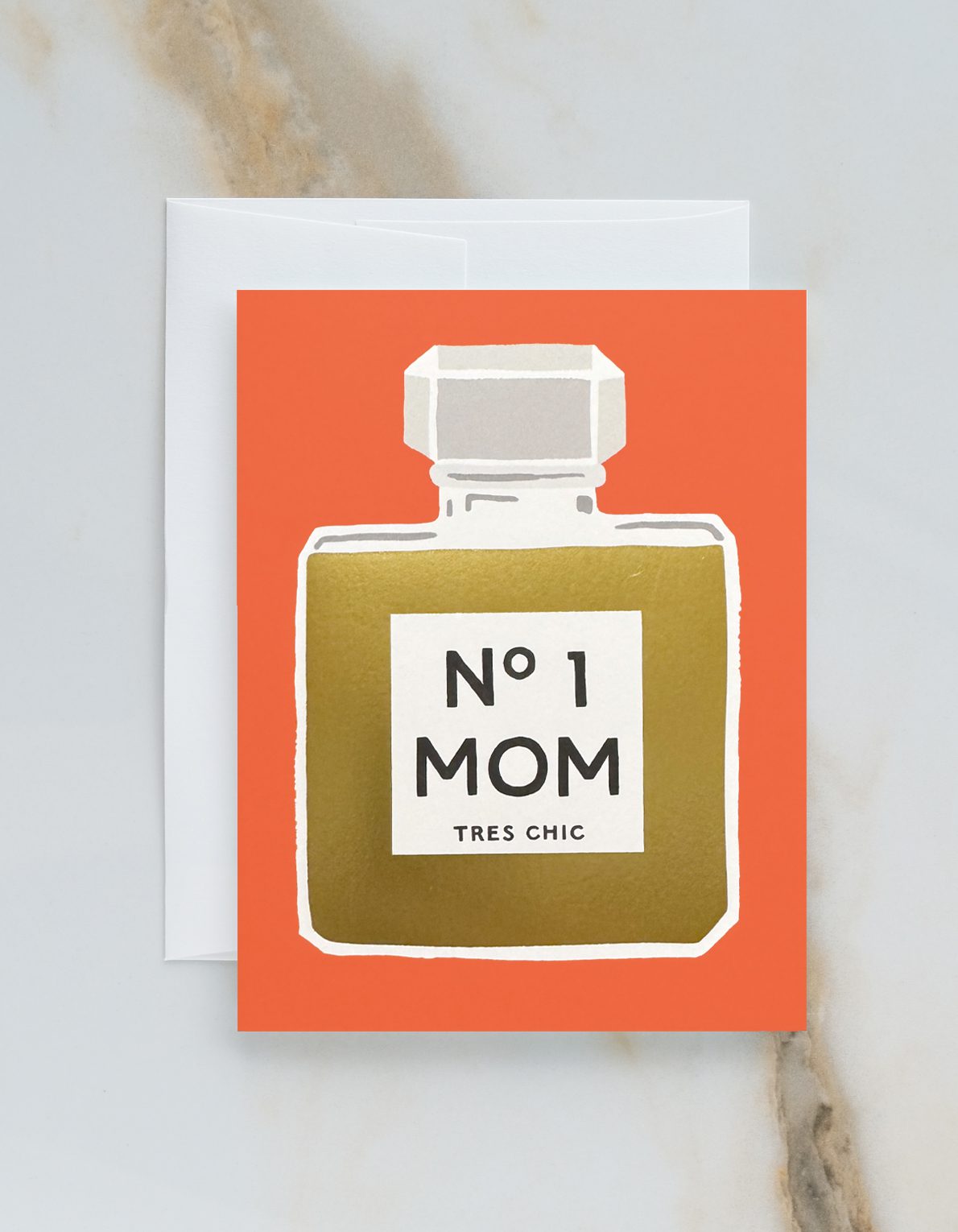 Mother's Day Greeting Card | No. 1 Mom
