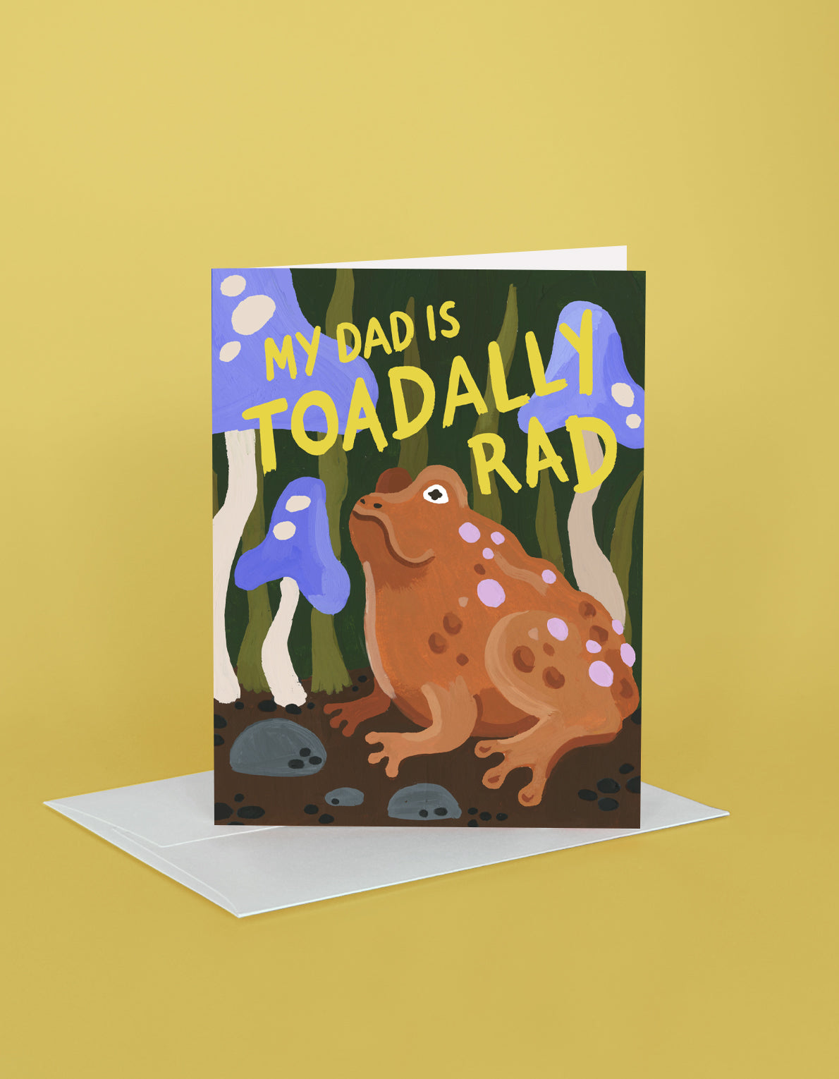 Father's Day Greeting Card | Toadally Rad Dad