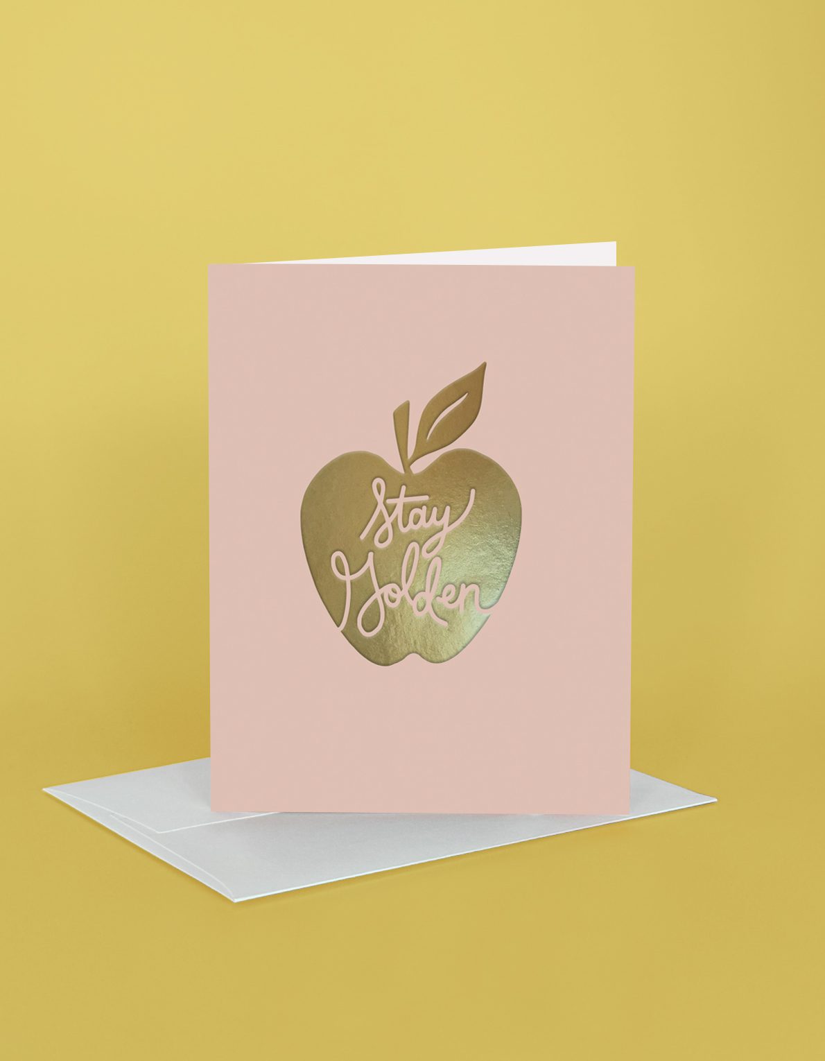 Teacher Greeting Card | Stay Golden