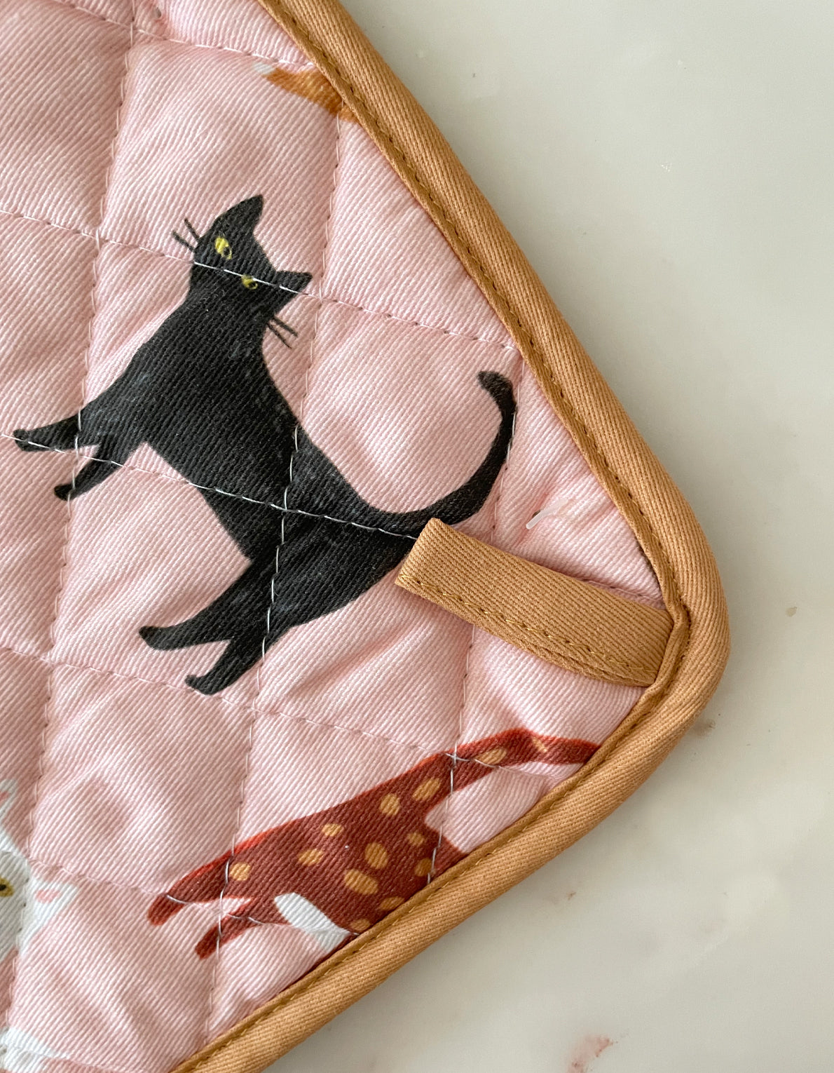 Oven Mitt + Potholder Set | Cats