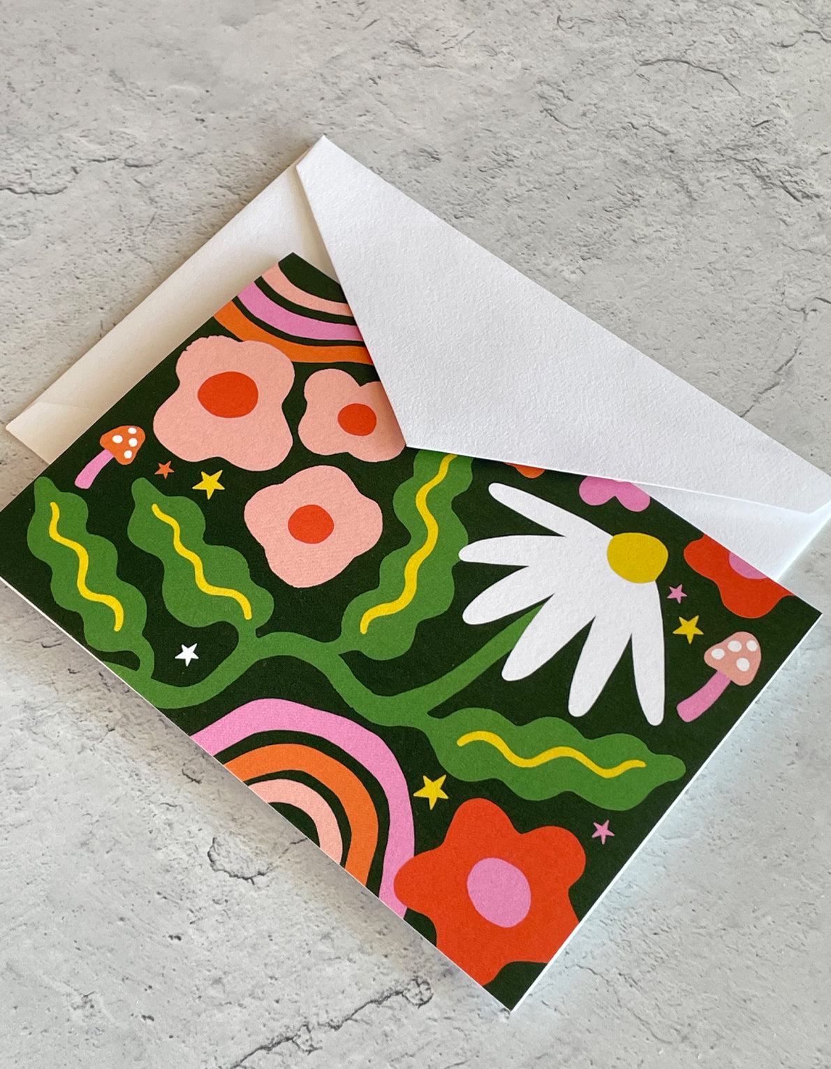 Note Cards, Boxed Set of 12 | Magic Garden