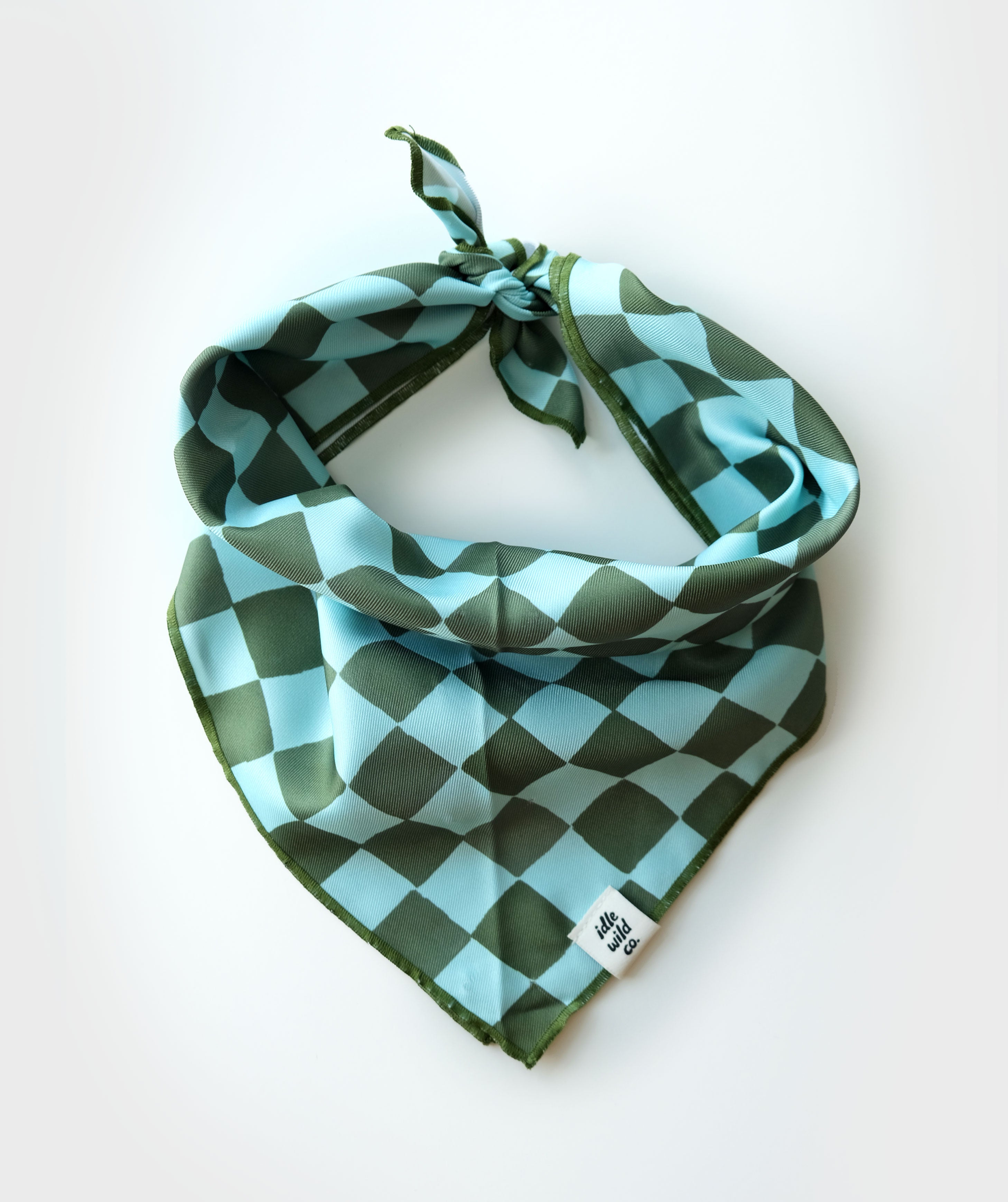 Pet Bandana | Olive Checks