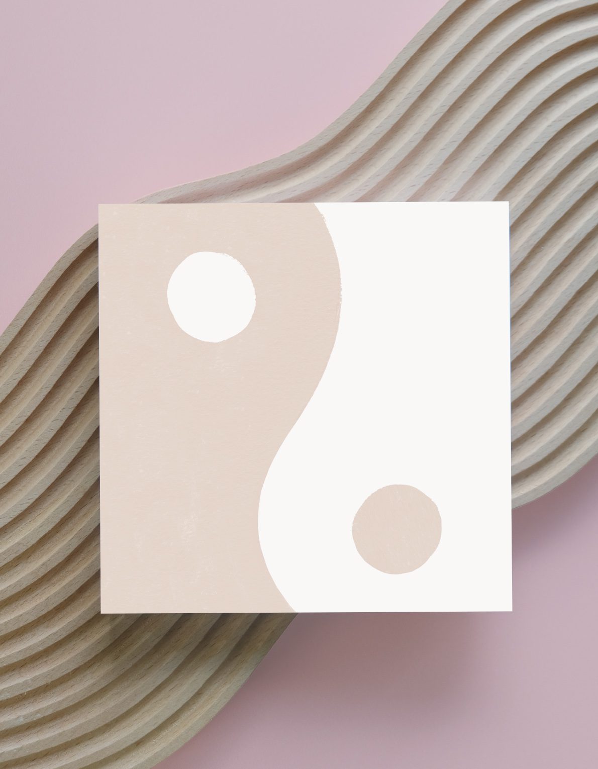 200-Sheet Jumbo Desk Pad | Yin Yang
