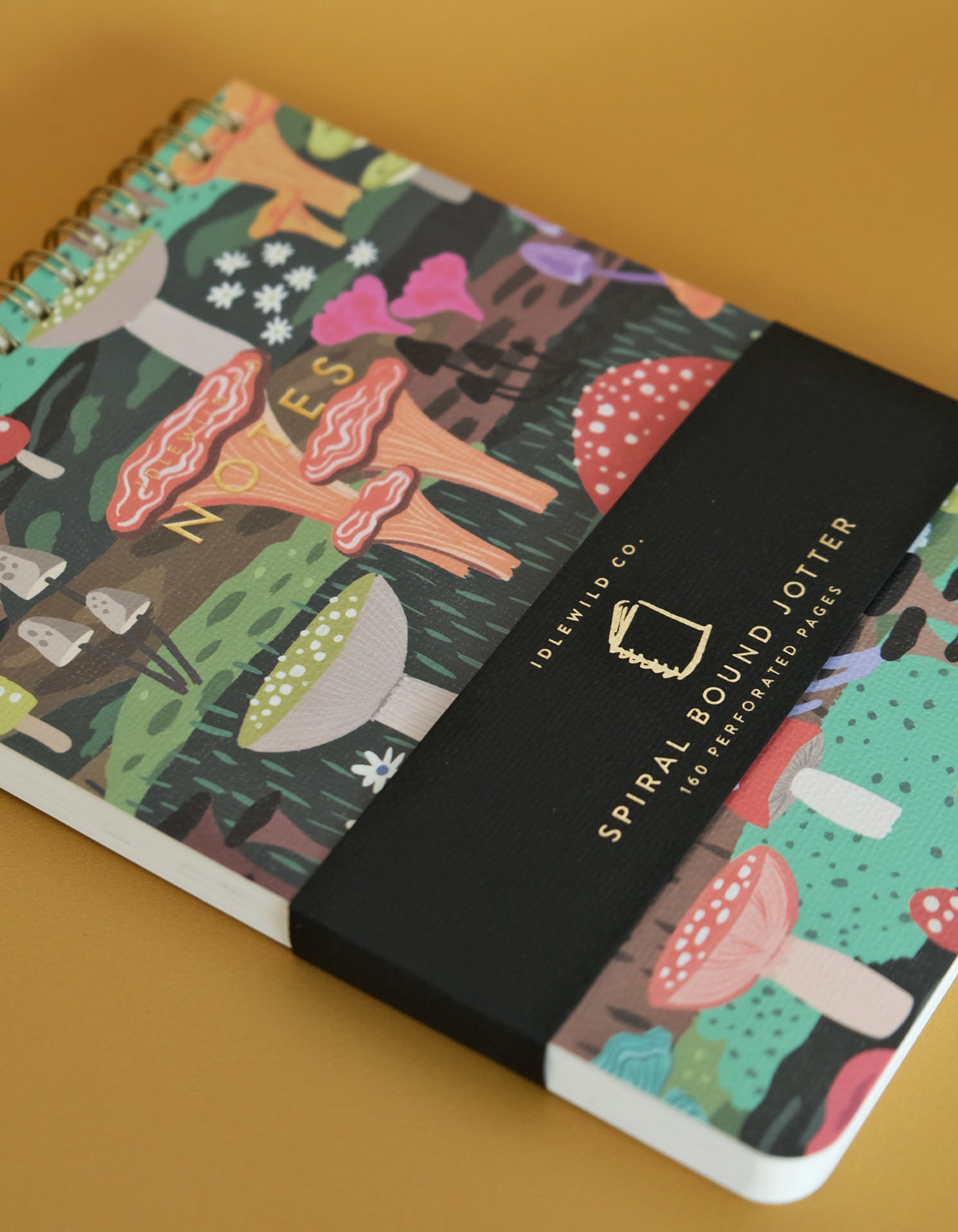 Spiral-Bound Jotter | Mushroom Heaven
