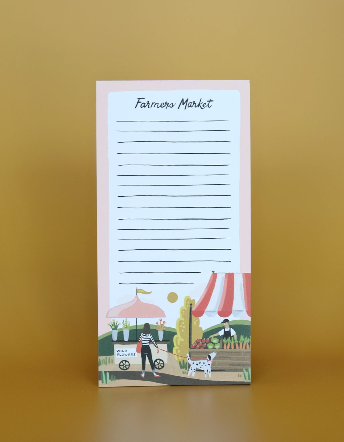 Magnetic List Pad | Farmers Market