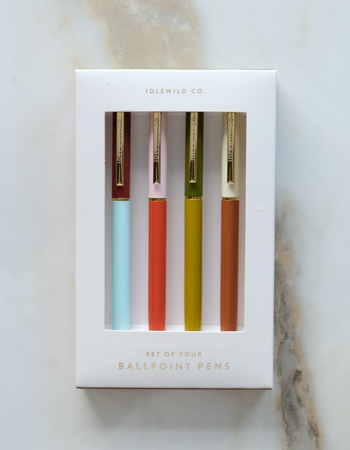 City Pallet Pens, Set of Four | CARTAGENA