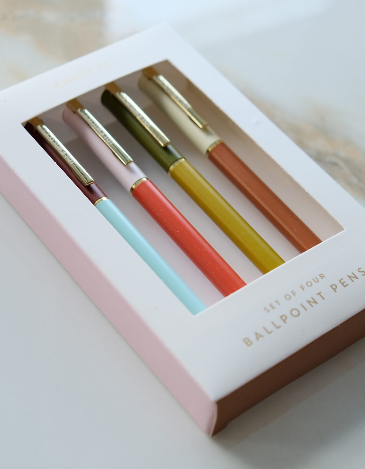 City Pallet Pens, Set of Four | CARTAGENA