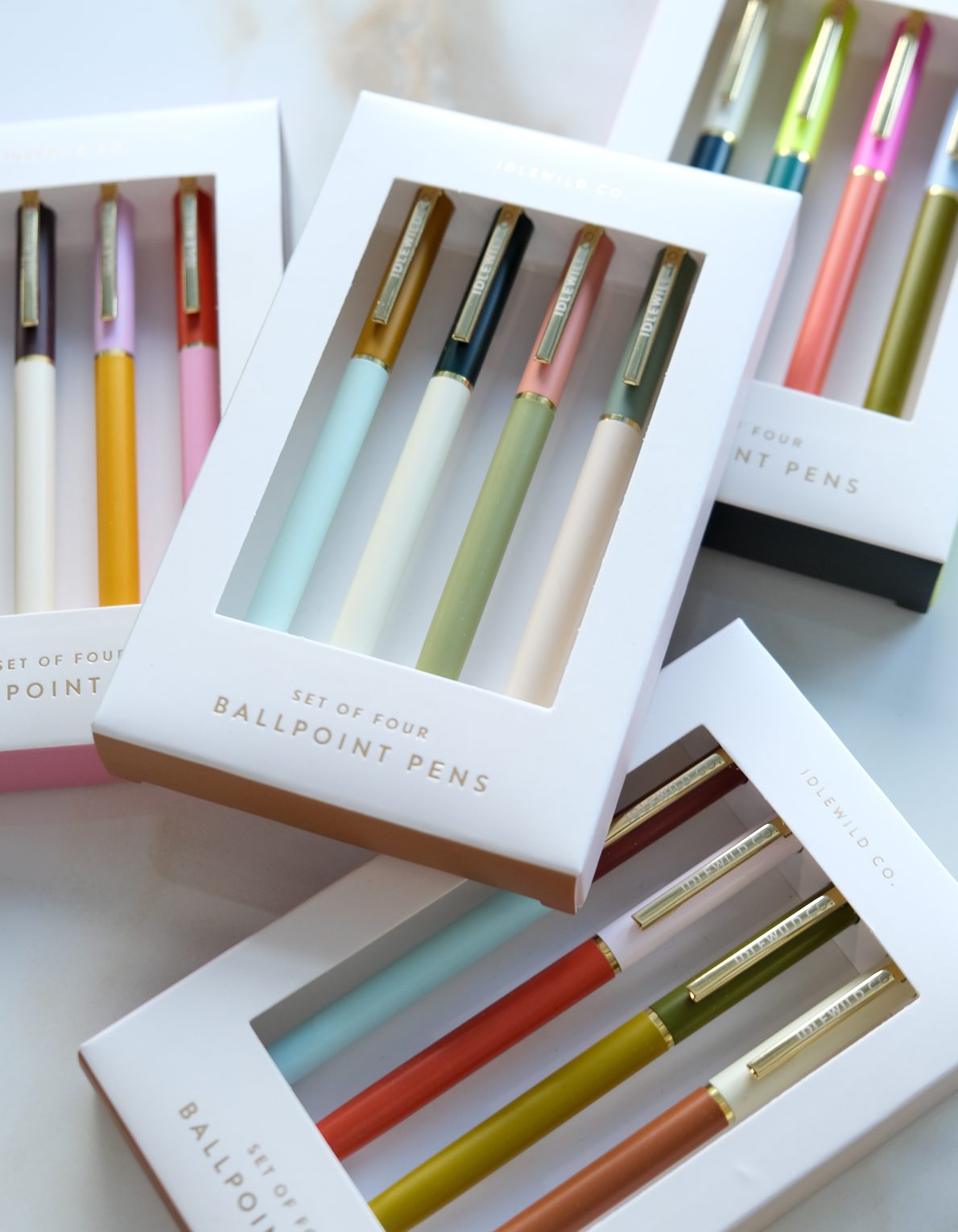 City Pallet Pens, Set of Four | MEXICO CITY