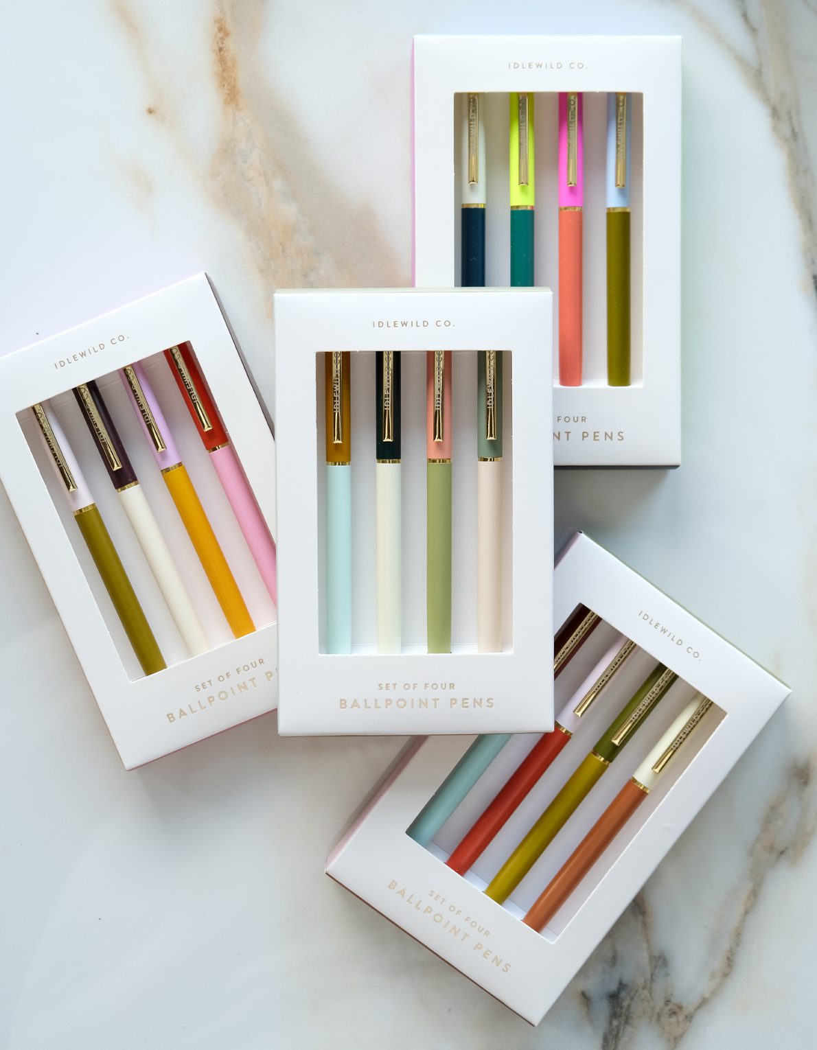 City Pallet Pens, Set of Four | CARTAGENA