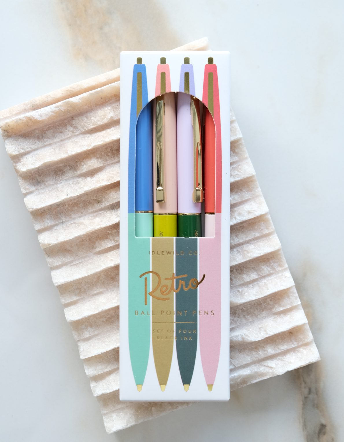 Retro Pen Set | Rainbow