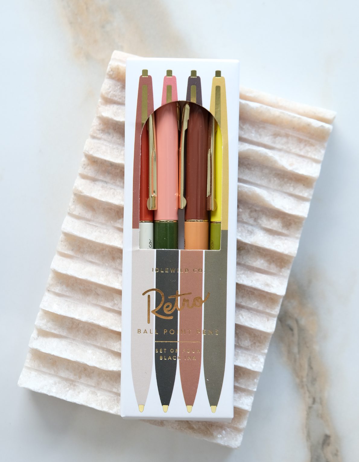 Retro Pen Set | Desert Tones