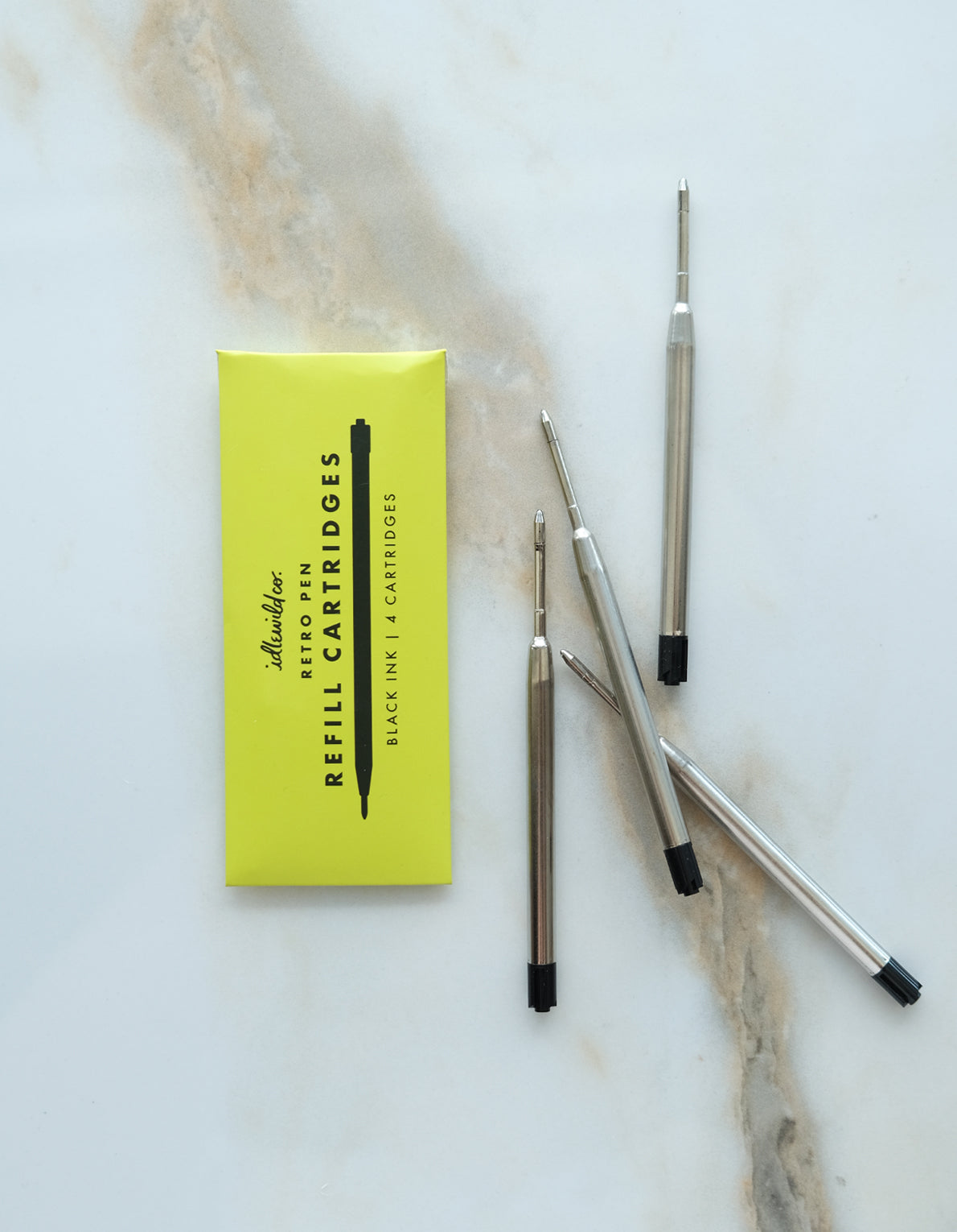 Retro Pen Refills, Black Ink