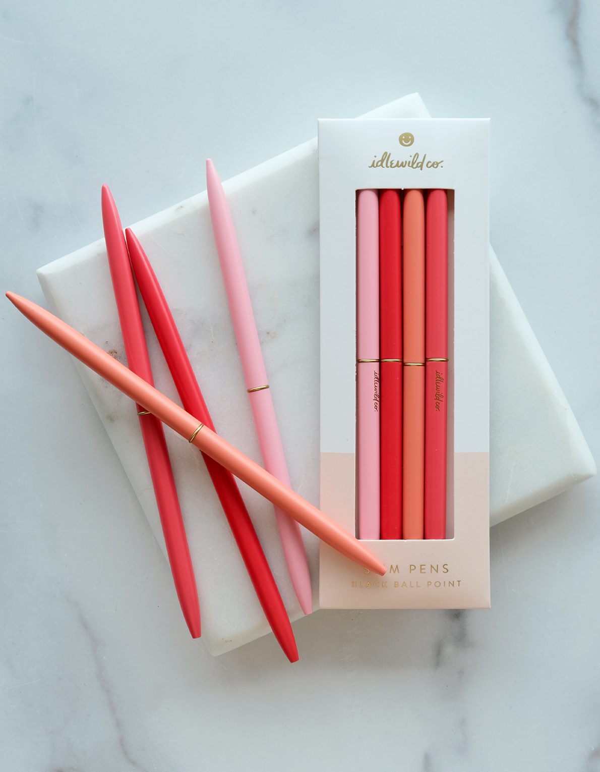Slim Pens Set | Poppies