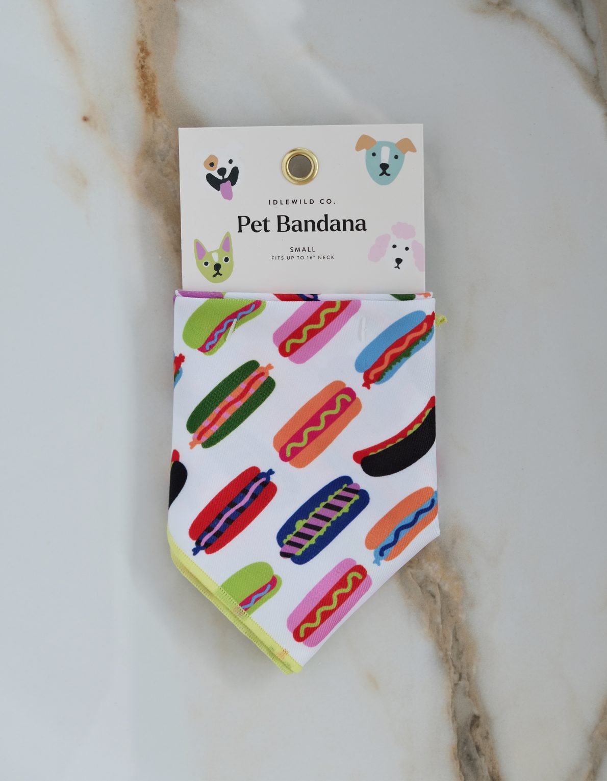 Pet Bandana | Hot Dogs