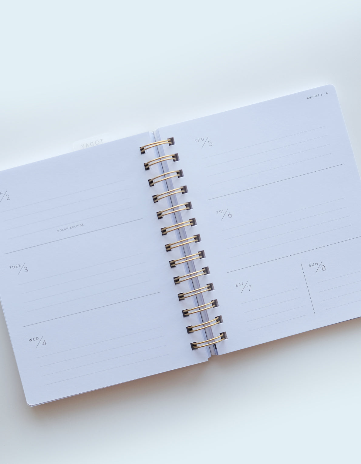 2027 Pocket Planner | Periwinkle Wave