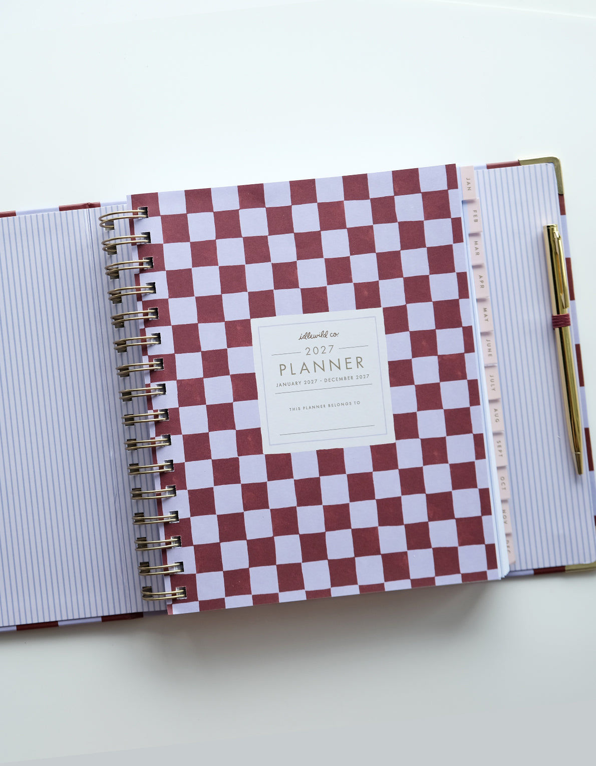 2027 Binder Planner | Periwinkle Checks