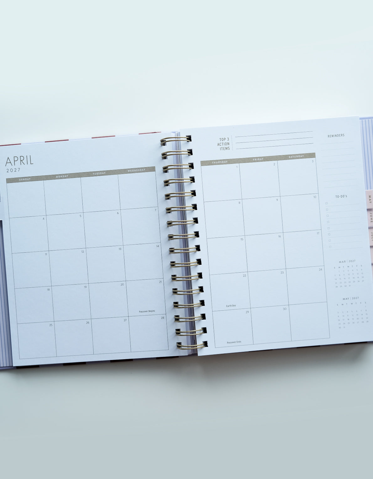 2027 Binder Planner | Periwinkle Checks