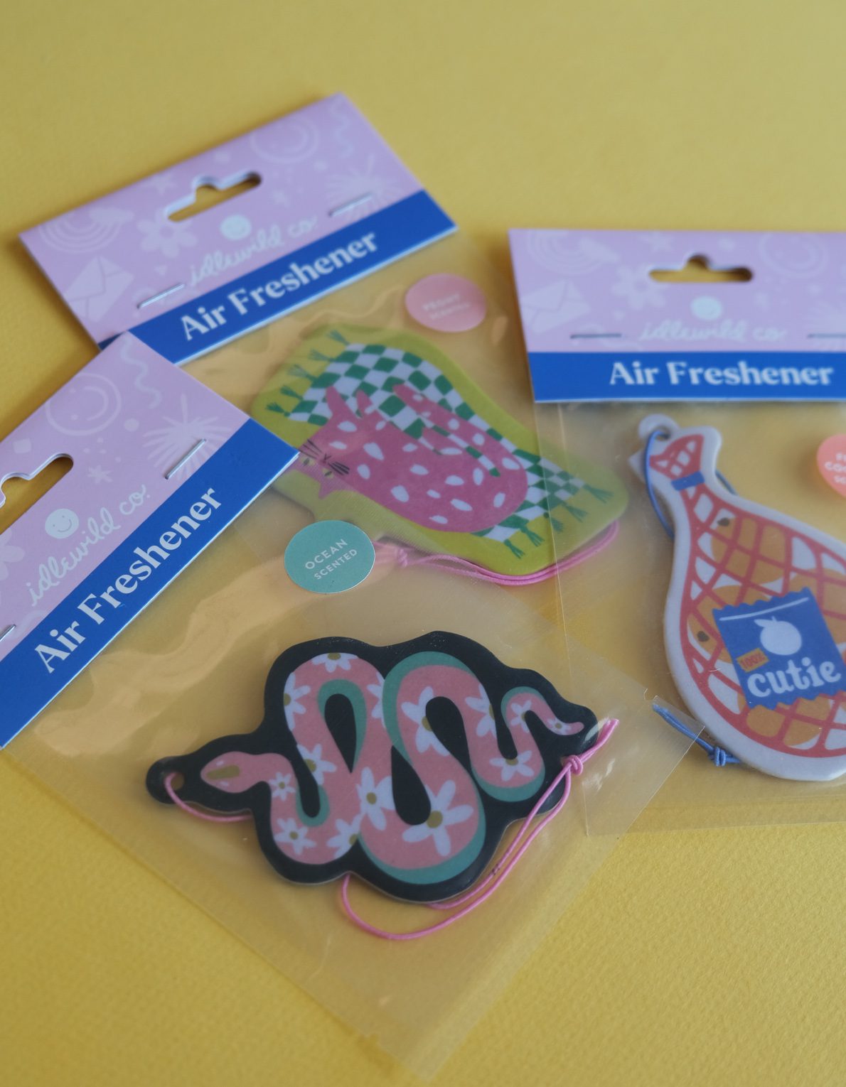 Car Air Freshener | Spotted Cat