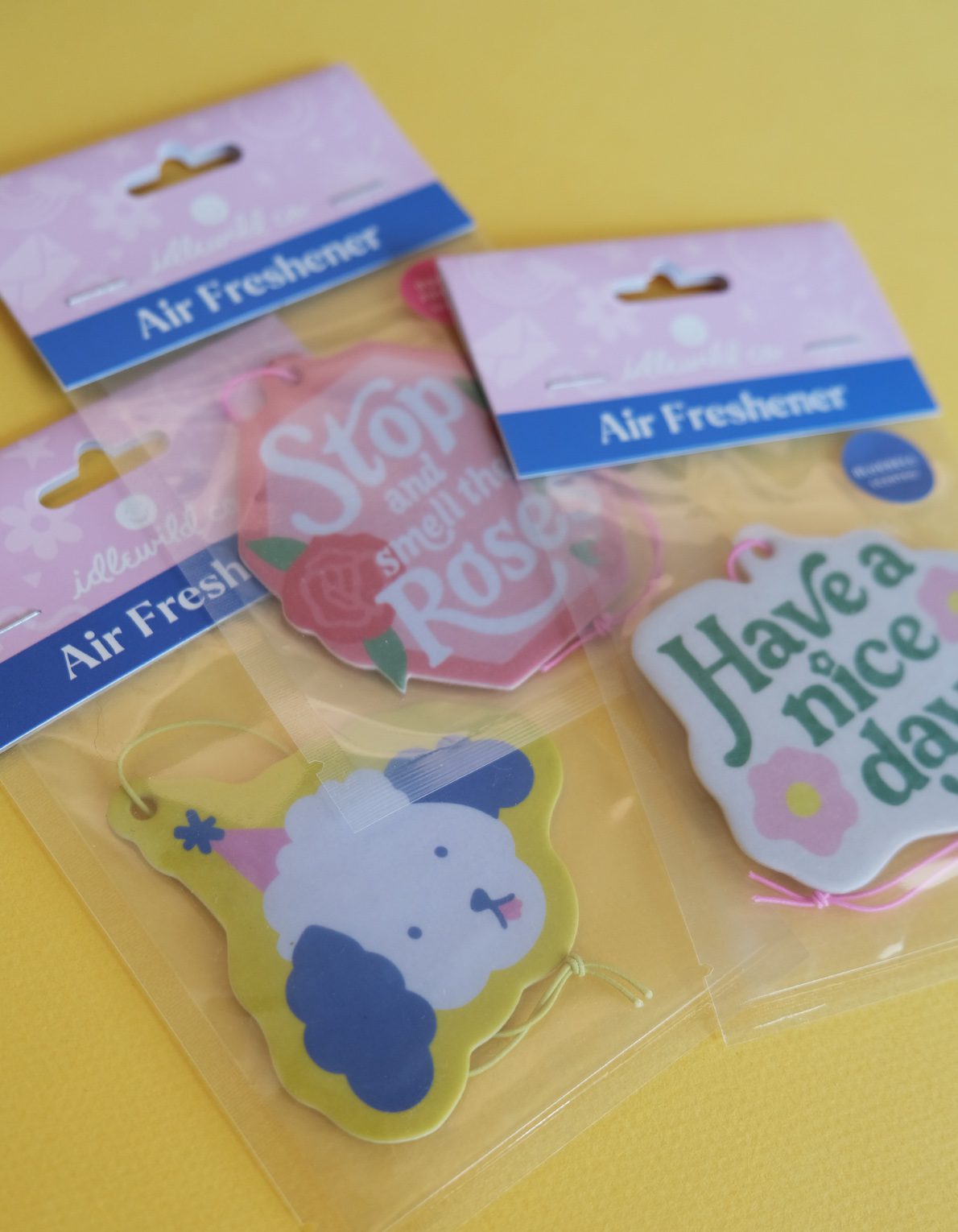 Car Air Freshener | Smell the Roses
