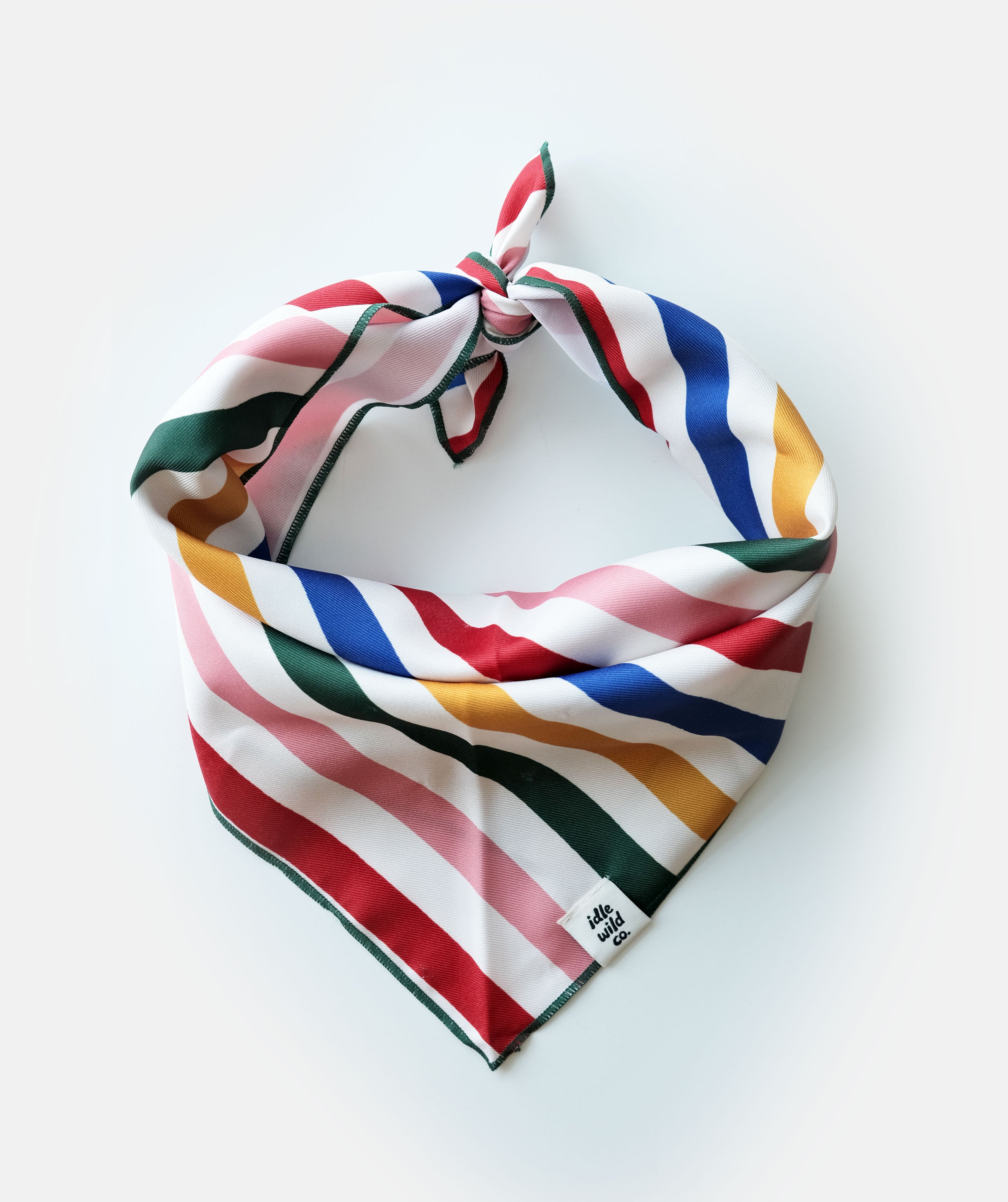 Pet Bandana | Primary Stripes