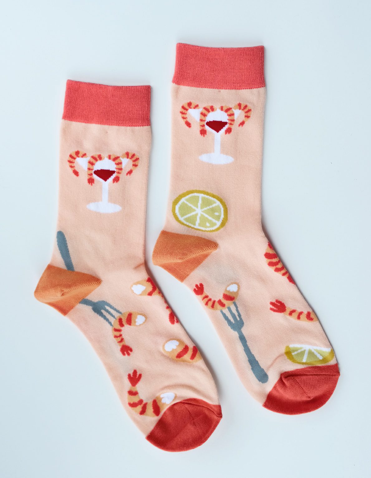 Crew Socks | Shrimp Cocktail