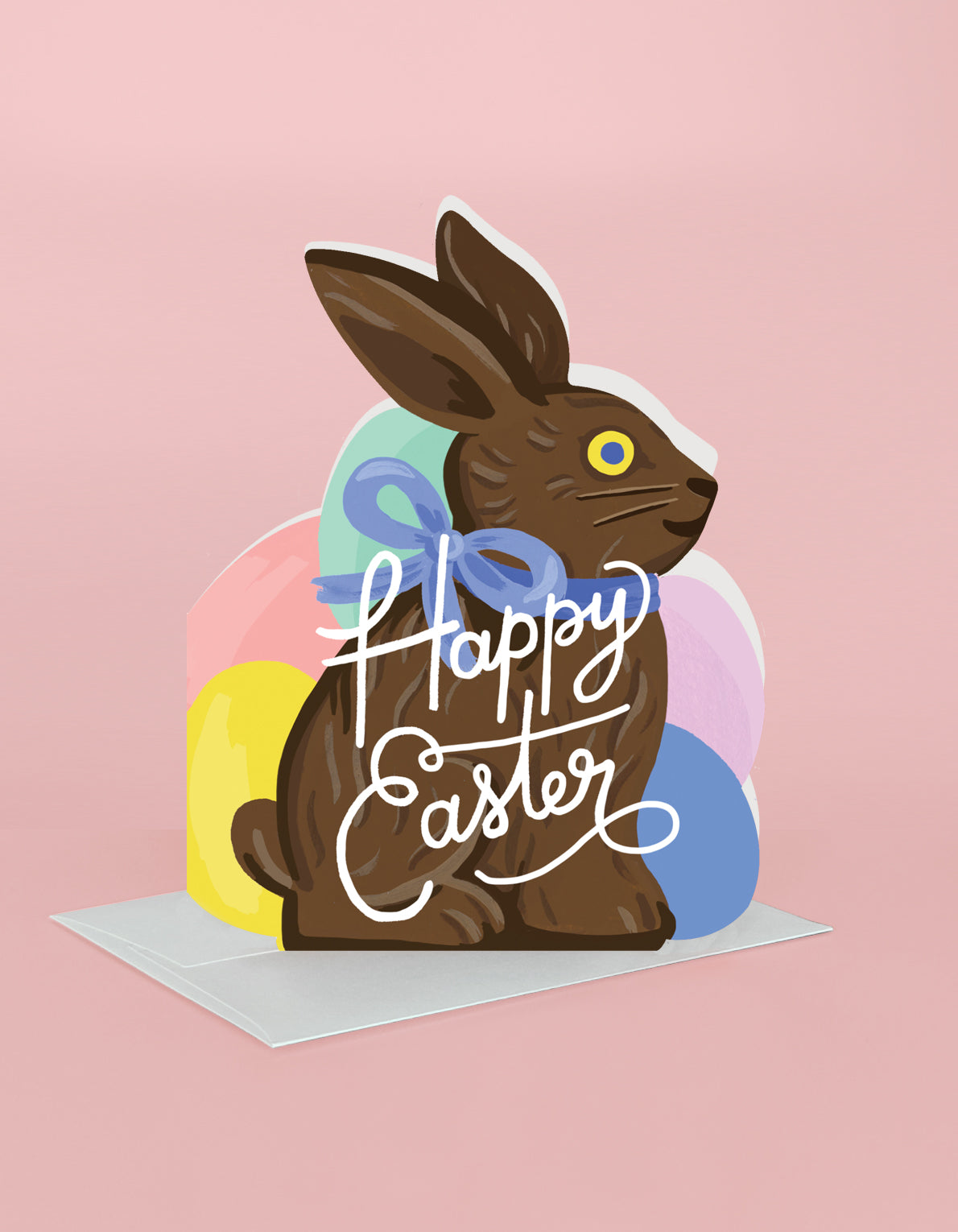 Easter Greeting Card | Bunny Die-Cut