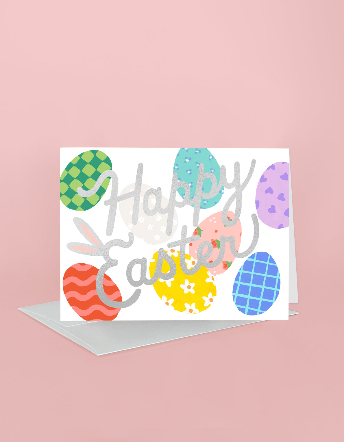 Easter Greeting Card | Colorful Eggs