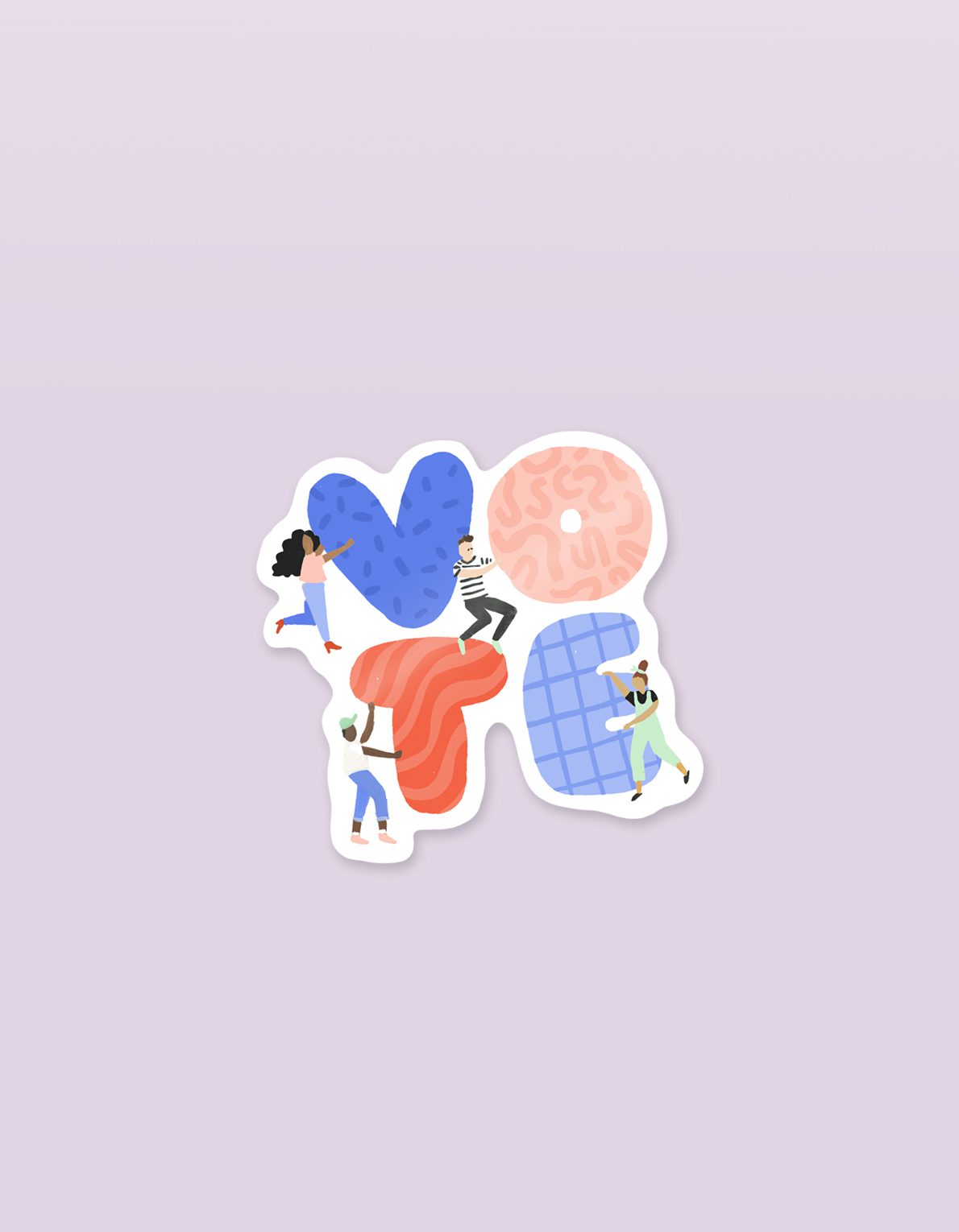 Die Cut Sticker | VOTE!