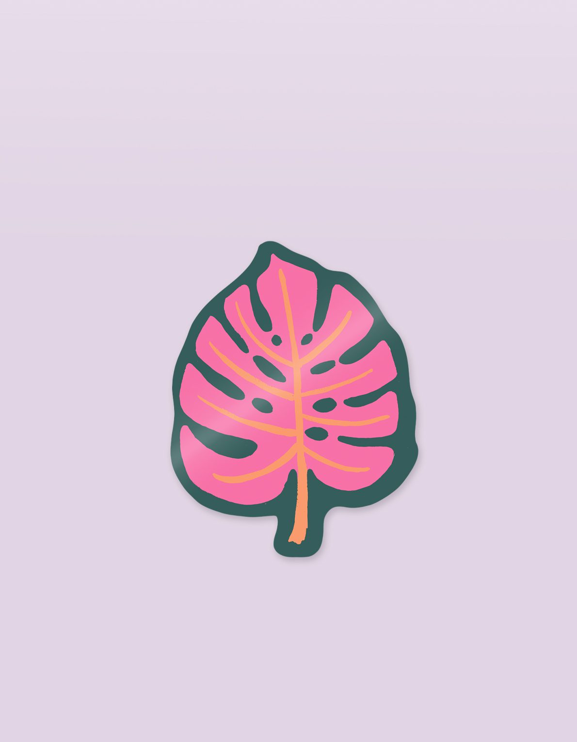 Die Cut Sticker | Monstera
