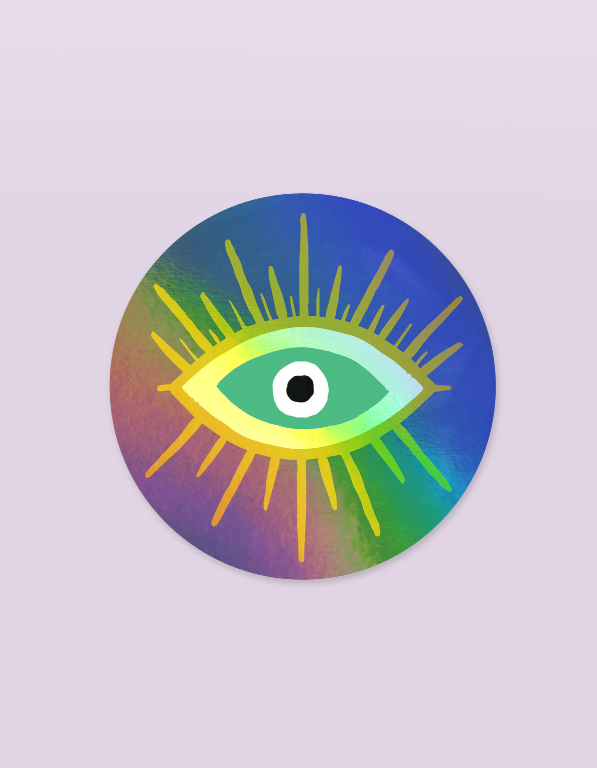 Die Cut Sticker | Evil Eye Holographic