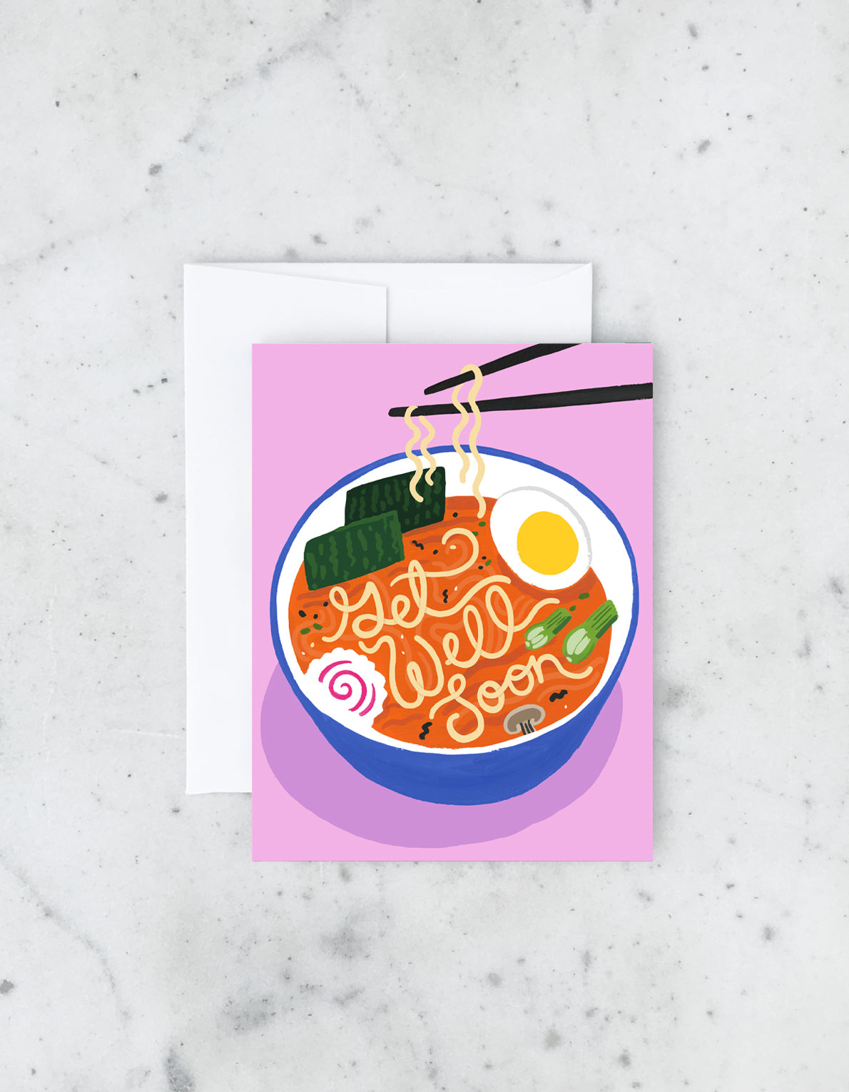Support Greeting Card | Get Well Soon Ramen
