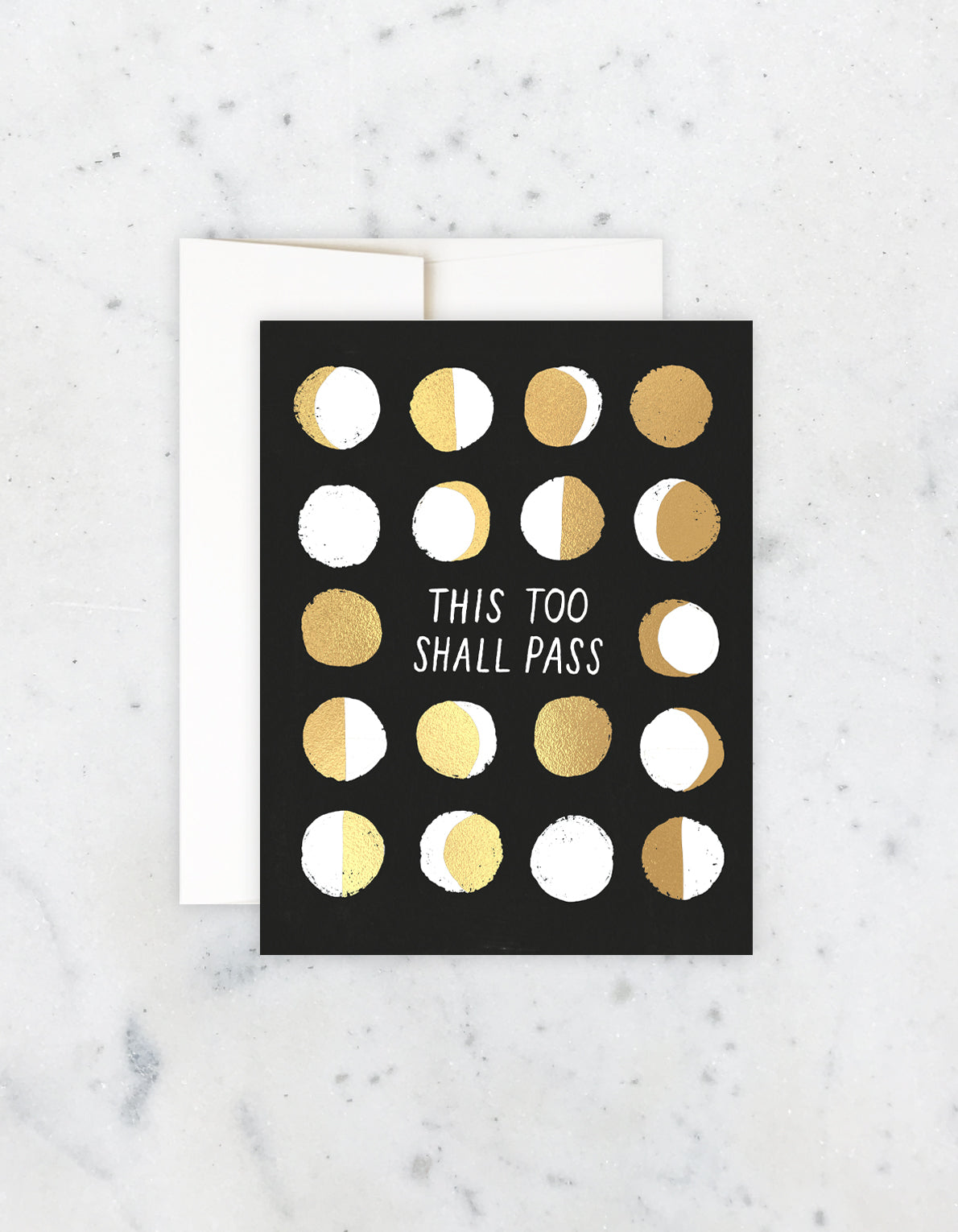 Support Greeting Card | Moon Phases