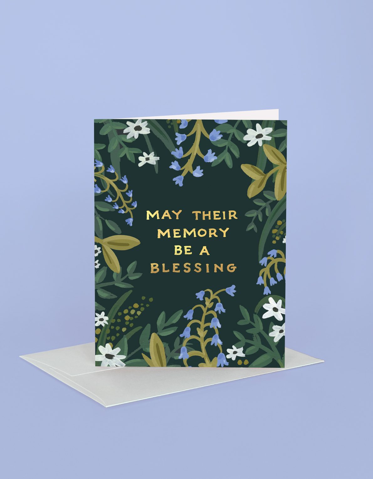 Sympathy Greeting Card | Memory Blessing