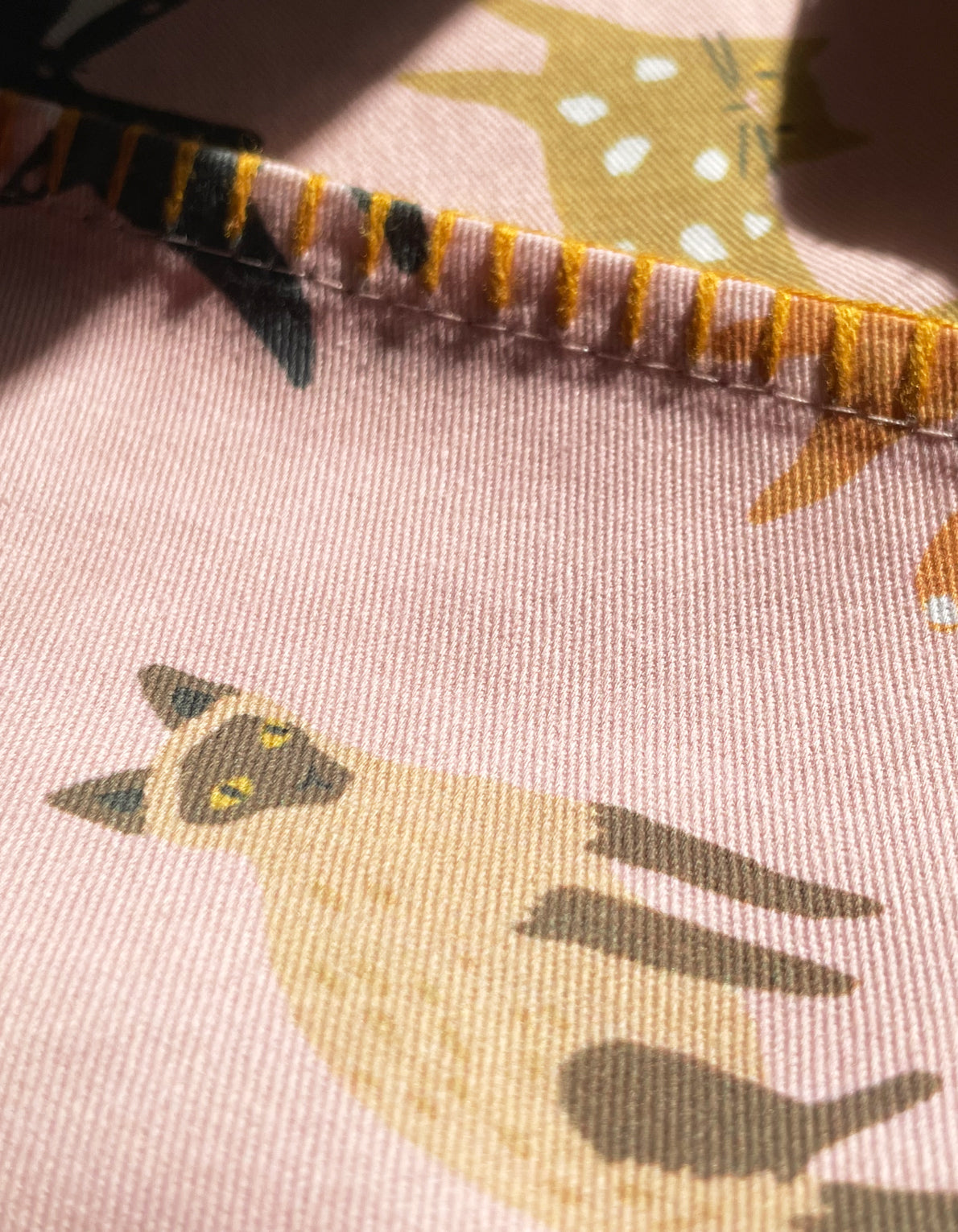 Cotton Tea Towel | Cats