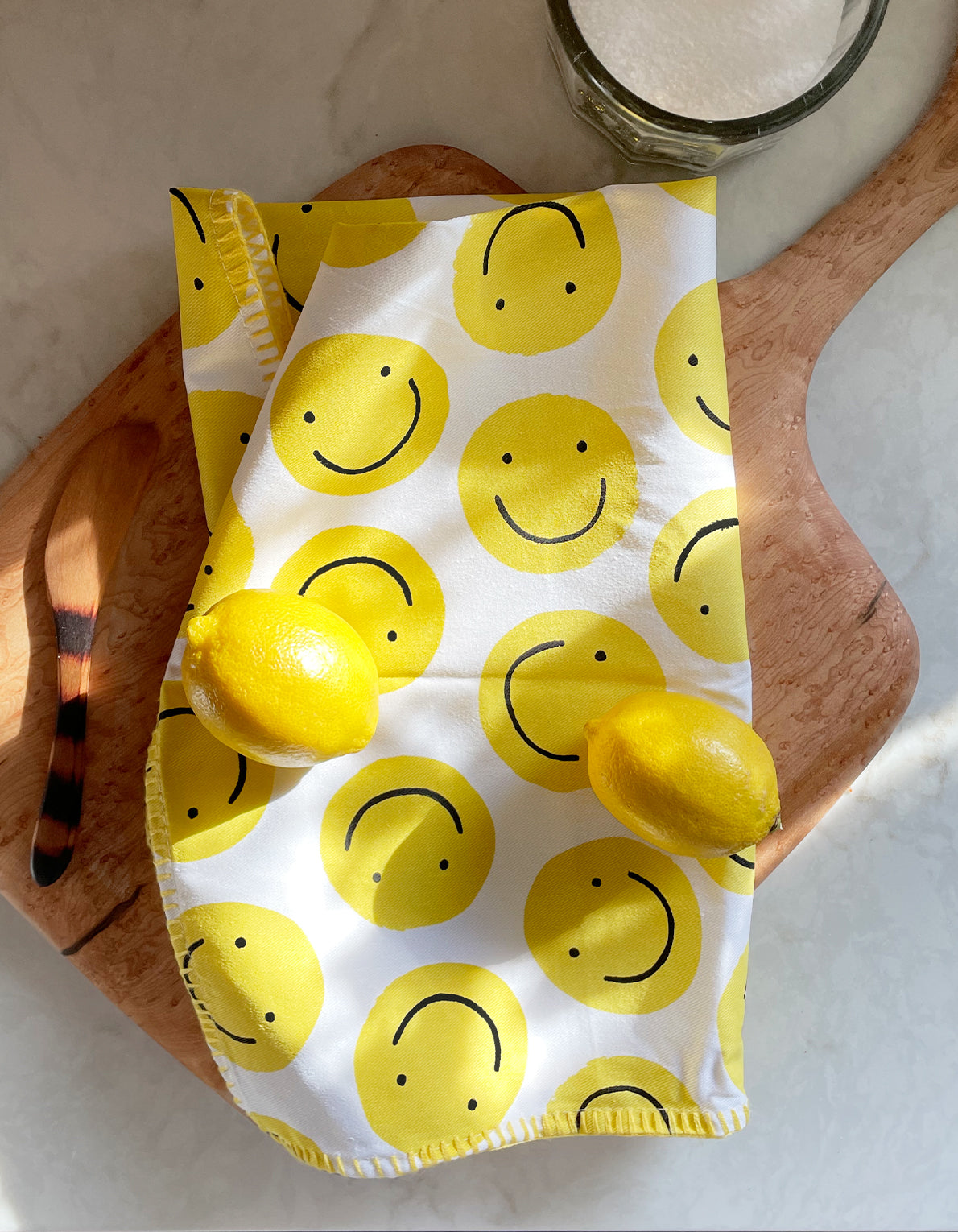 Cotton Tea Towel | Smiley