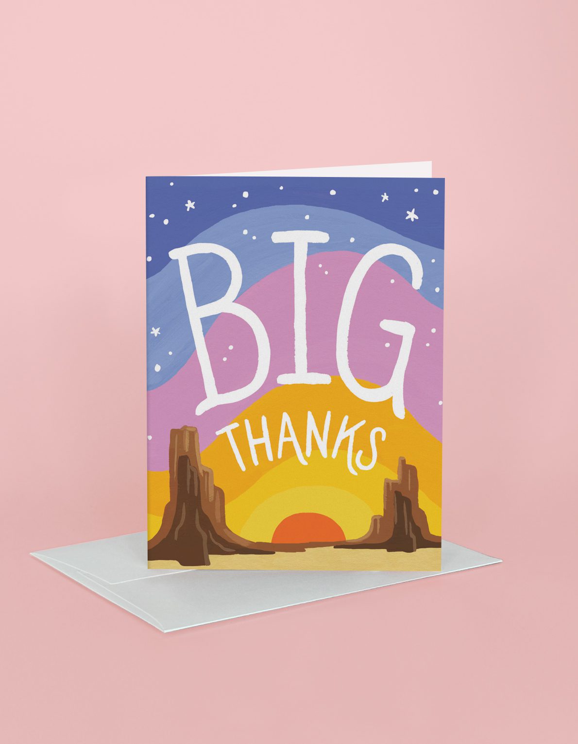 Thank You Greeting Card | Big Thanks