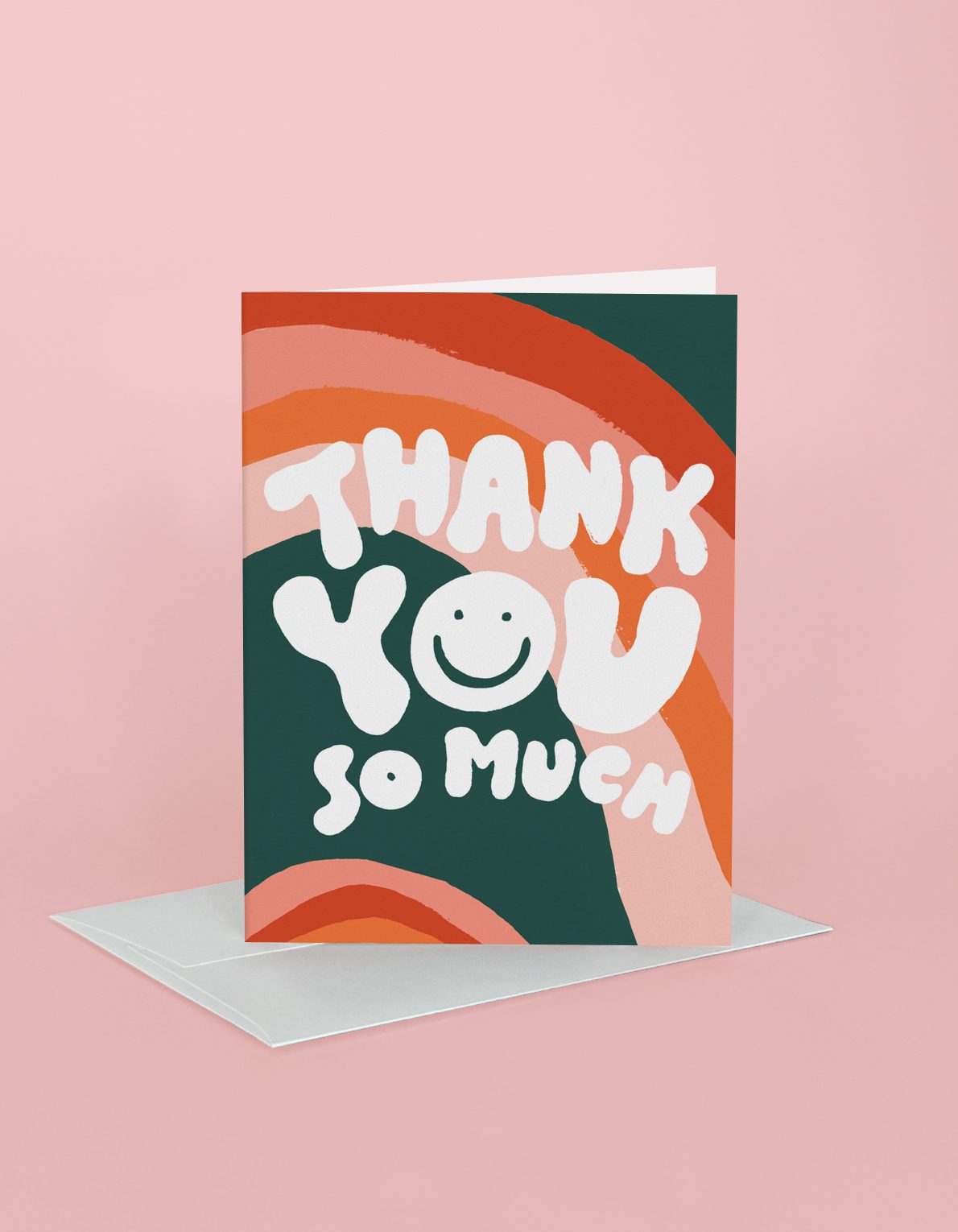 Thank You Greeting Card | Wavy