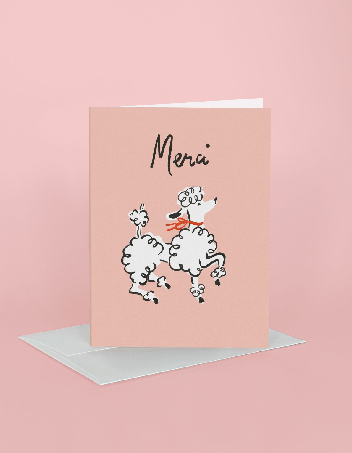 Thank You Greeting Card | Merci!