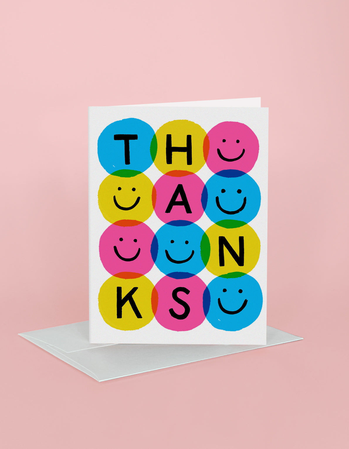 Thank You Greeting Card | Thanks Smileys