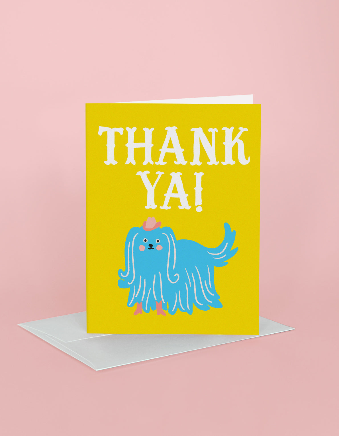 Thank You Greeting Card | Thank Ya Dog