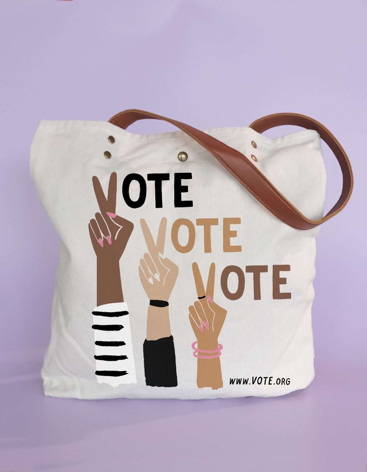 V for Vote! Screen Printed Tote