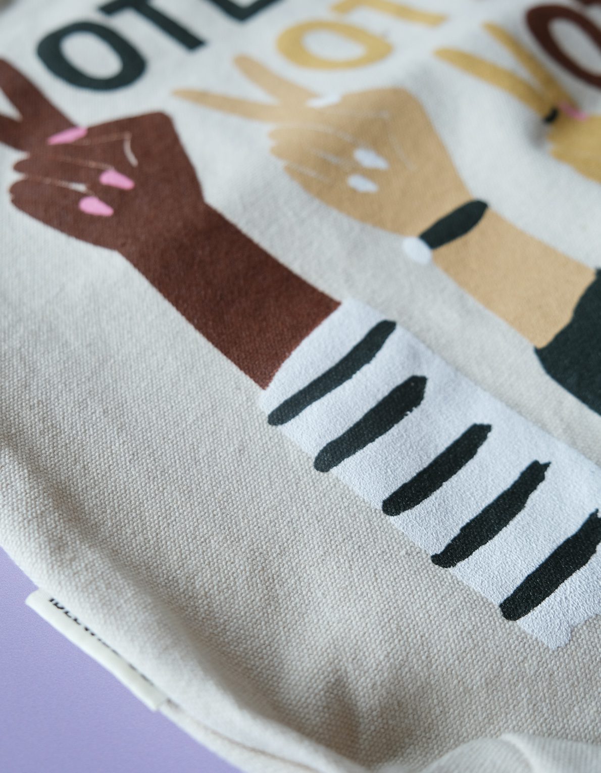 V for Vote! Screen Printed Tote