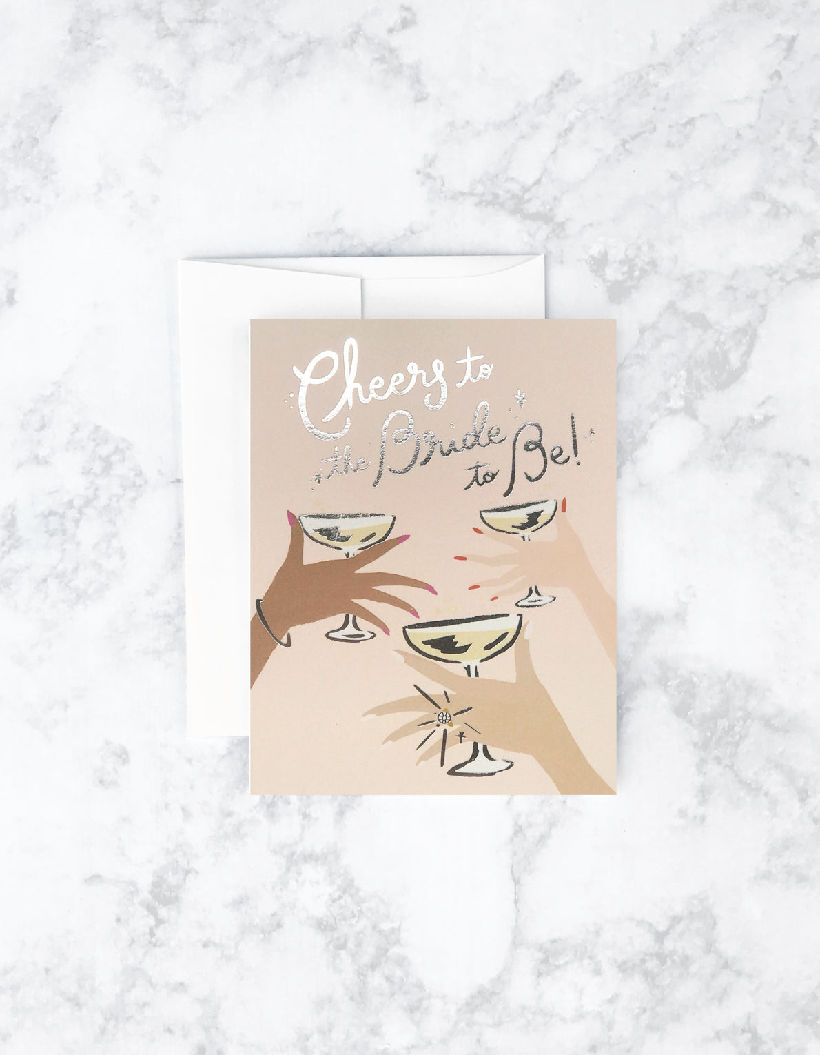 Wedding Greeting Card | Cheers to the Bride