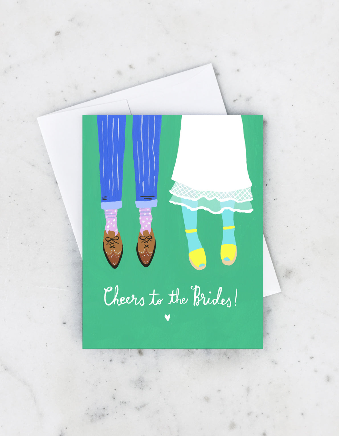 Wedding Greeting Card | Bride & Bride Mixed