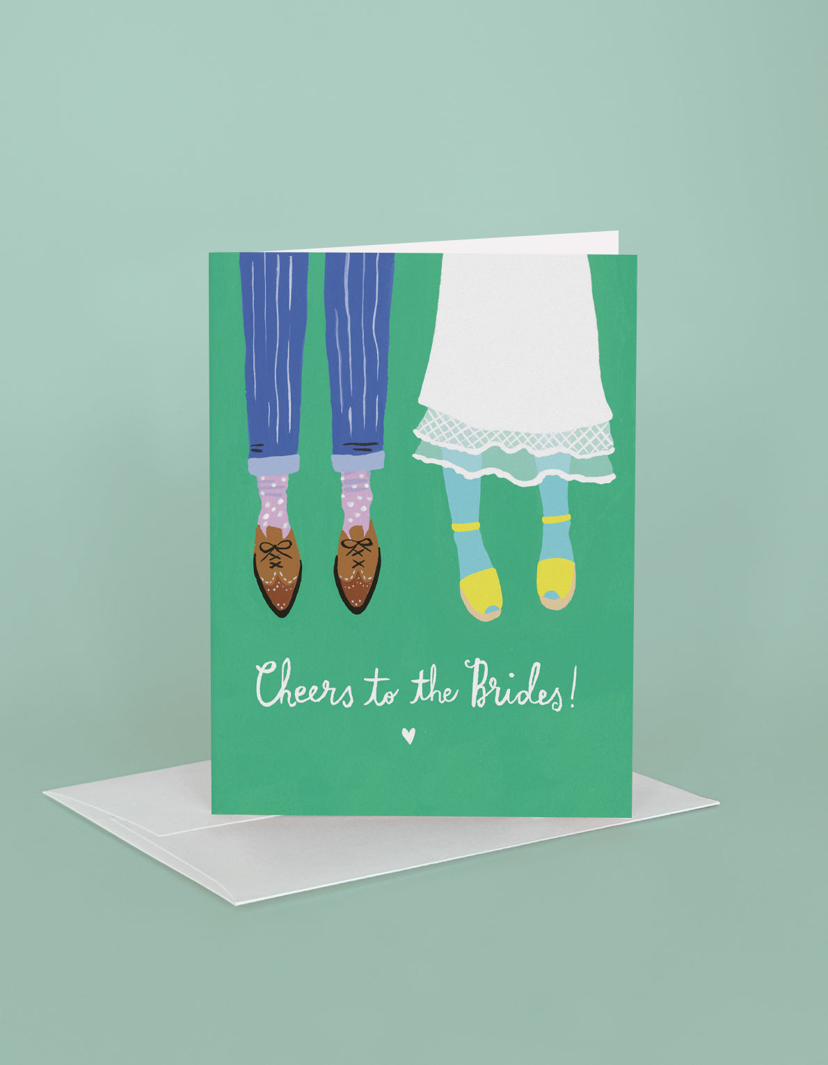 Wedding Greeting Card | Bride & Bride Mixed