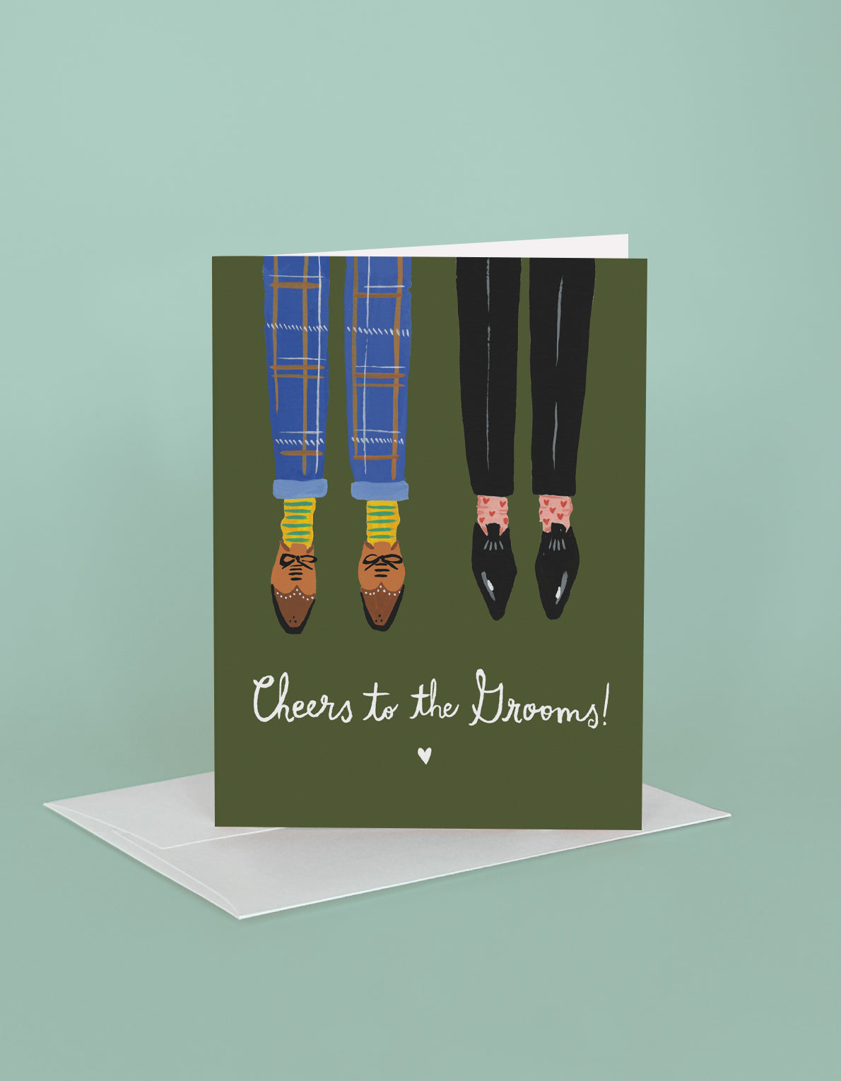 Wedding Greeting Card | Groom & Groom